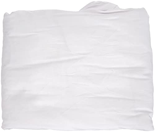 AmazonBasics Lenzuolo con Angoli 160x200 Bianco Cotone
