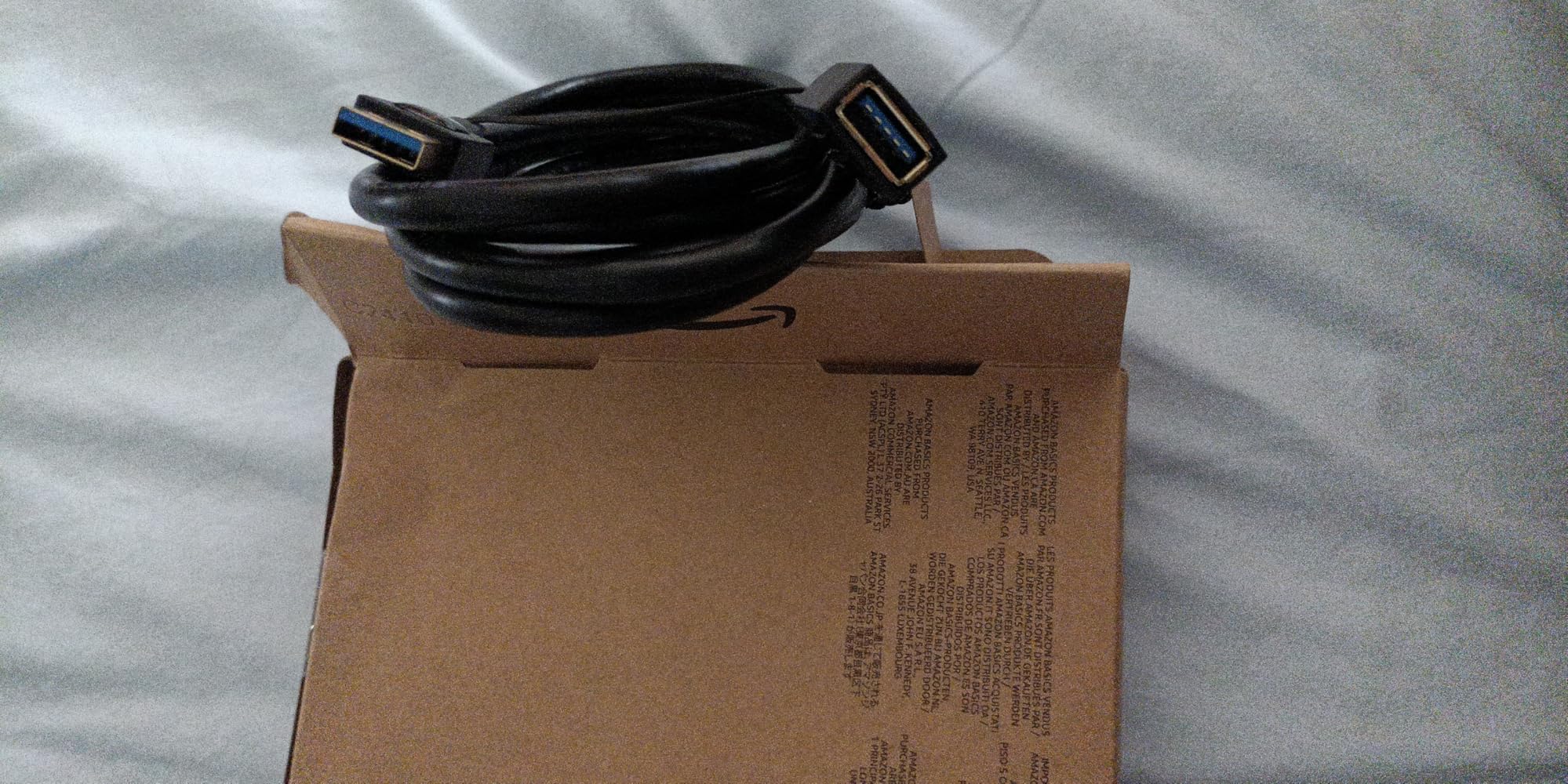 Amazon Basics Cavo Prolunga USB 3.0 3m Nero 4,8Gbps