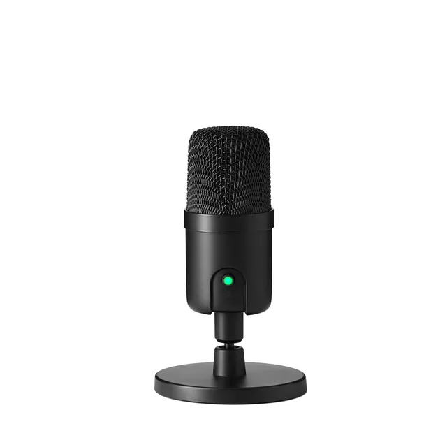 AmazonBasics Microfono USB a Condensatore Nero Cardioide