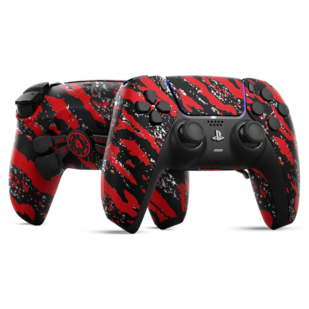 Aim Controller Fullprint controller PS5 Camo Red mimetico