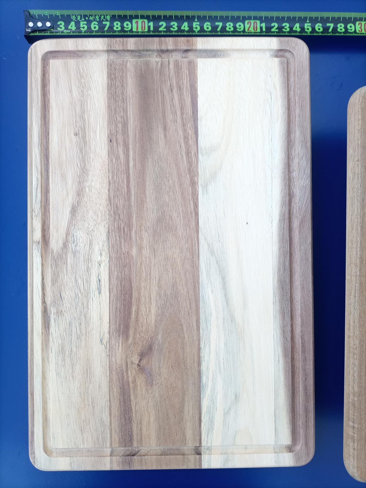 AmazonBasics set 3 taglieri legno acacia pretrattati olio