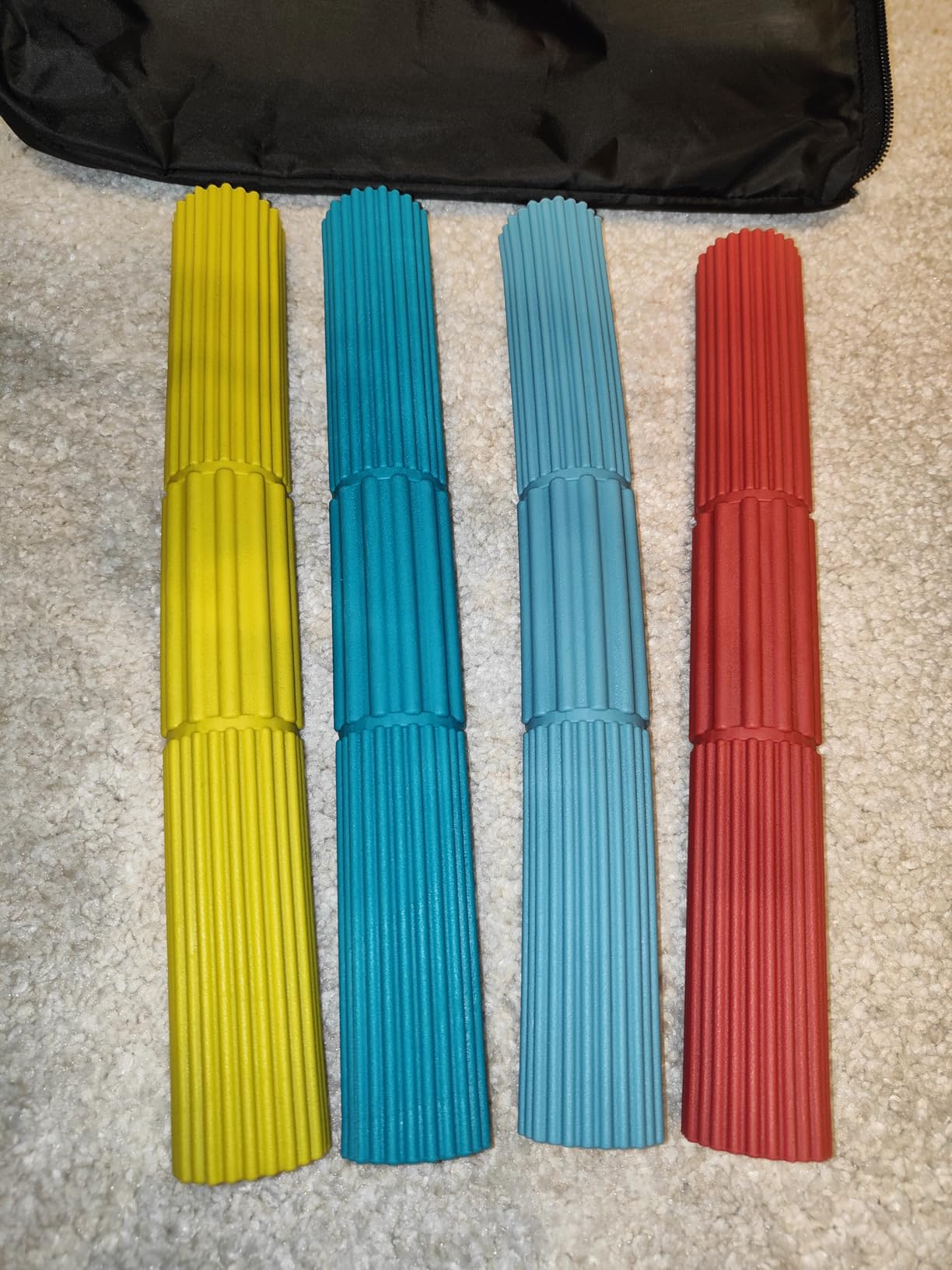 Amazon Basics barre flessibili resistenza set 4 pezzi gomito