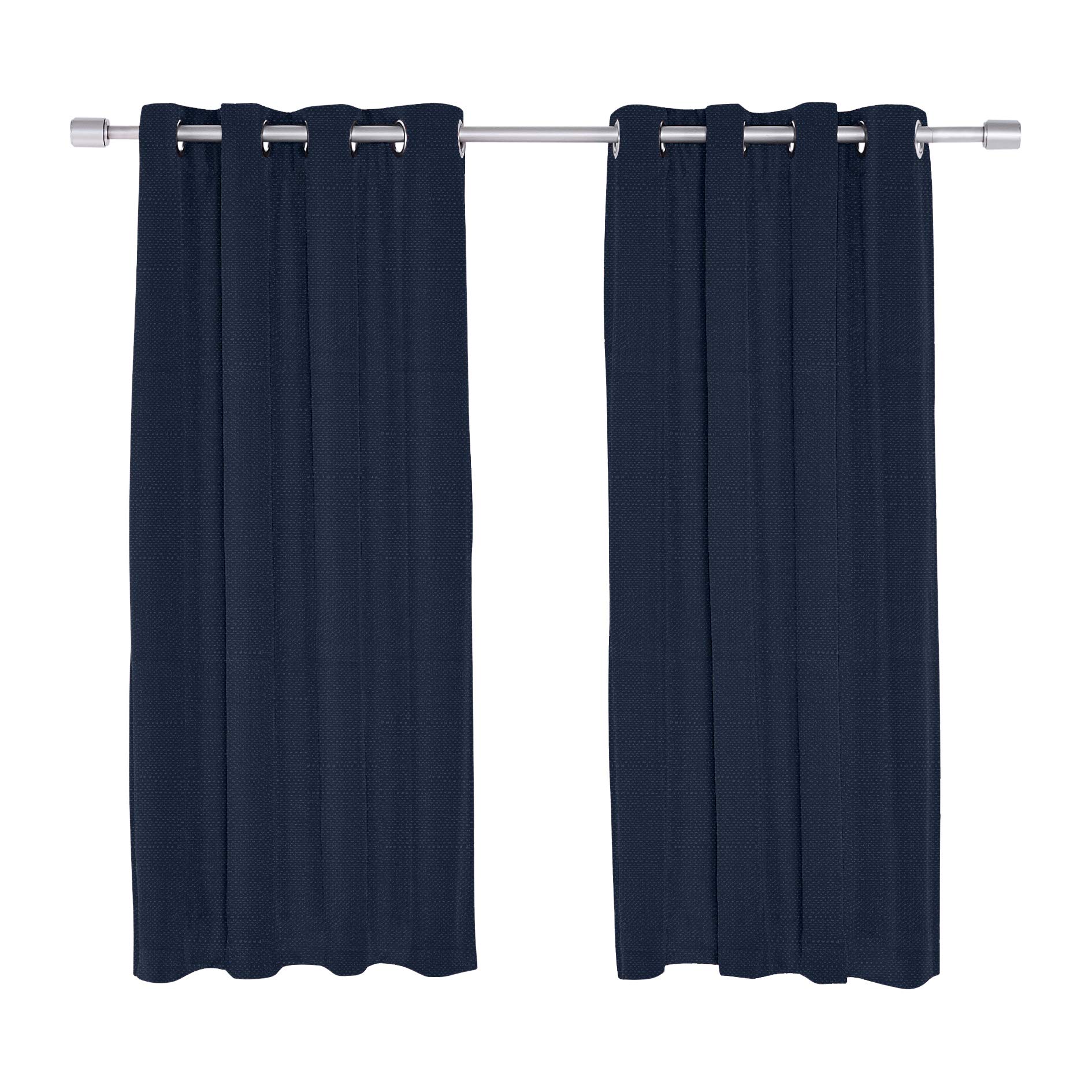 Amazon Basics Mabry Tende Oscuranti Blu 132x160 cm 2 Pezzi