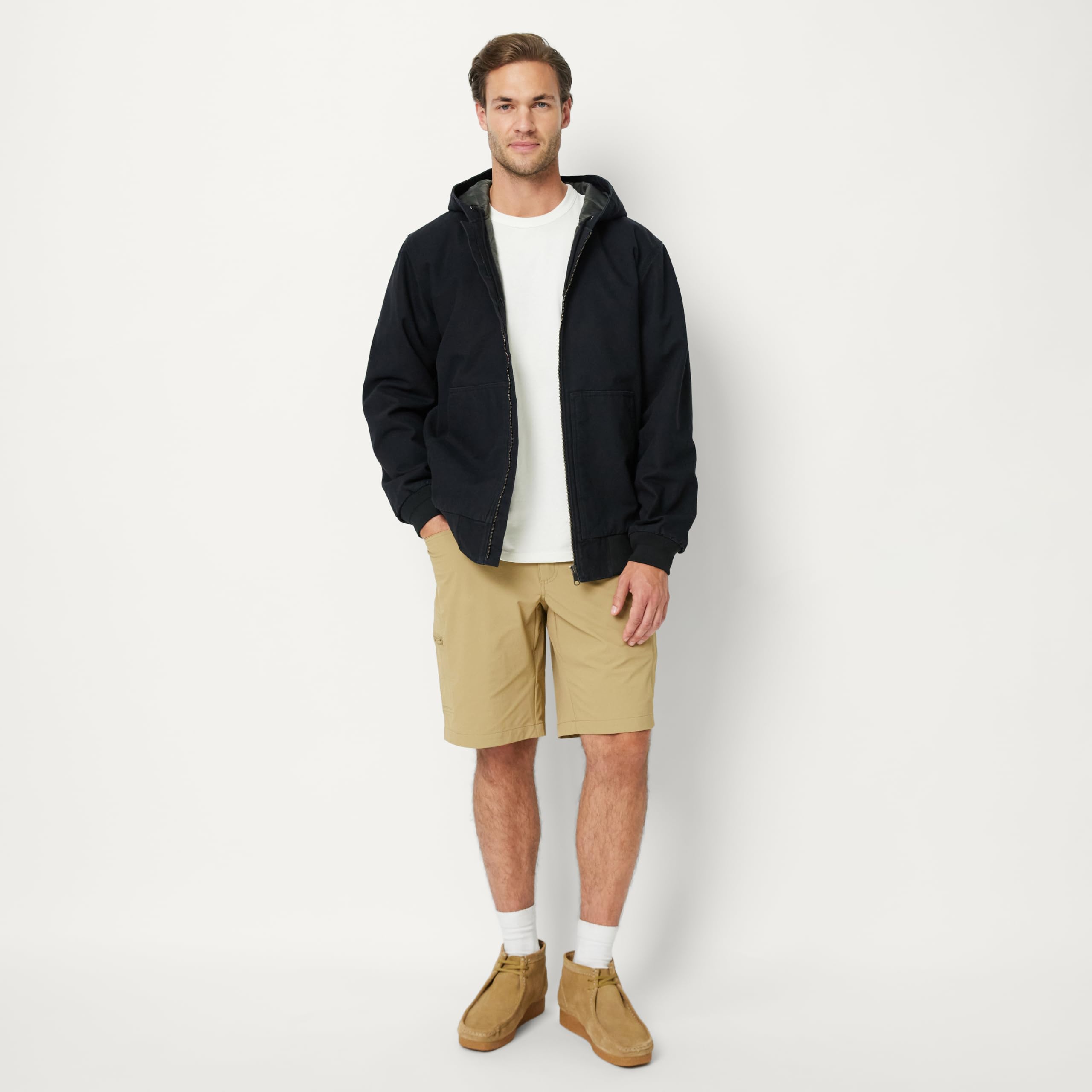 Amazon Basics pantaloncini ibridi da lavoro uomo vestibilita comoda