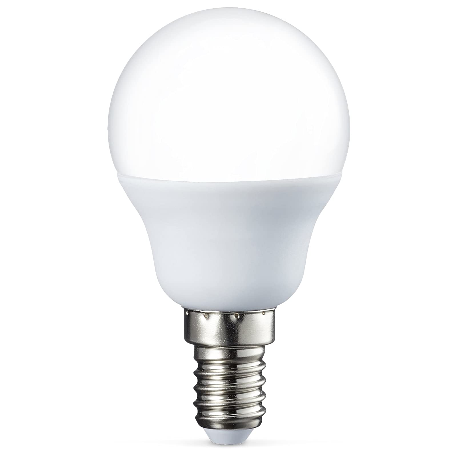 Amazon Basics P45 Lampadine LED E14 5.5W Luce Calda 6 Pezzi