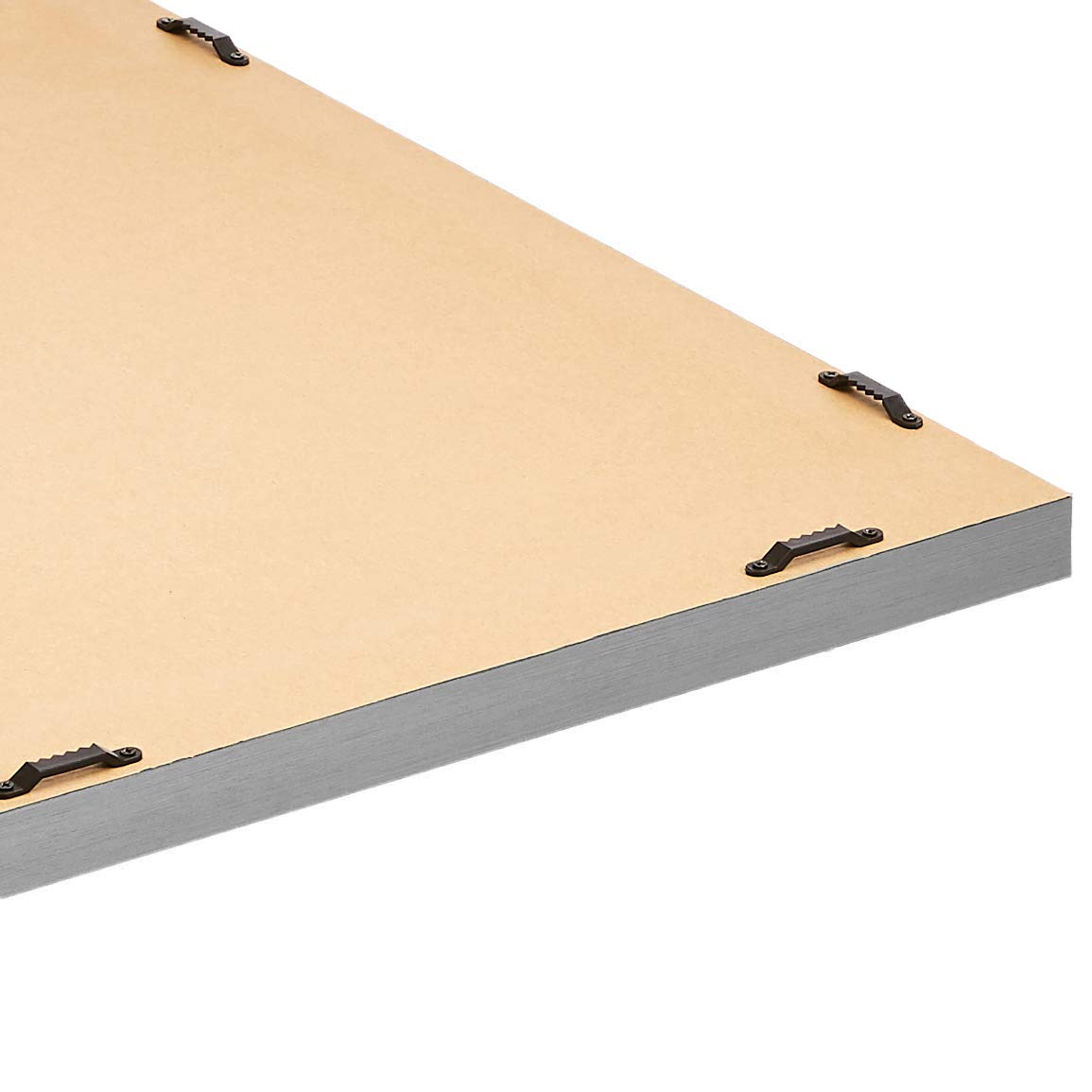 Amazon Basics Specchio da Parete Rettangolare 40,6x50,8 Nichel