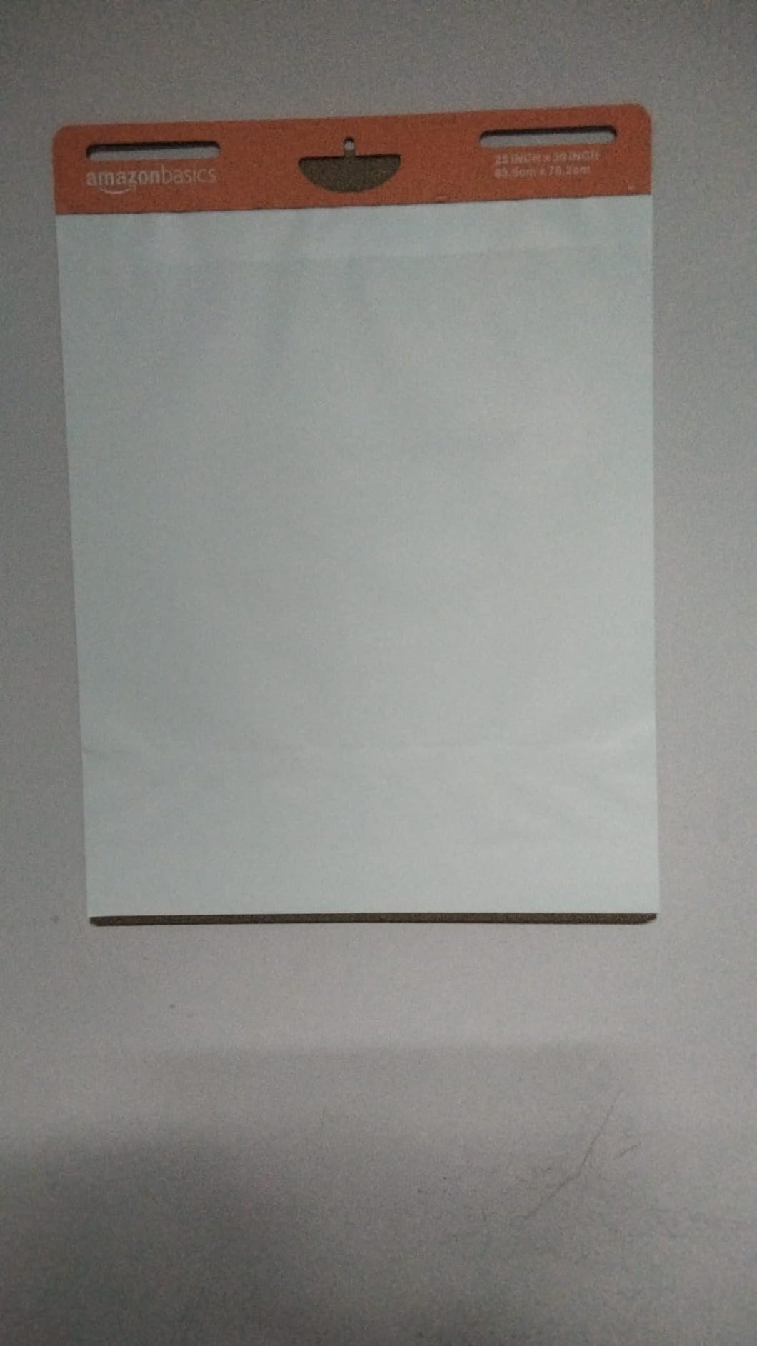 AmazonBasics Blocchi Fogli Ribaltabili 63,5x76,2 cm 2 Pezzi Bianchi