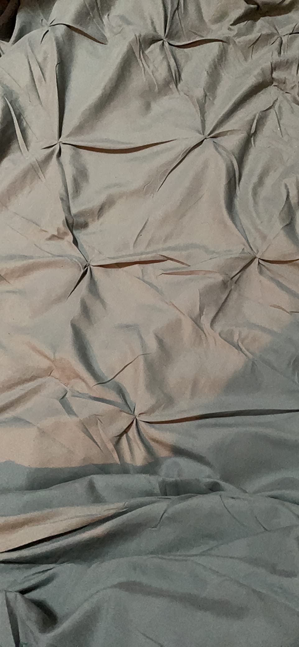 AmazonBasics Set Piumino 150x200 Blu Spa 3 Pezzi Microfibra