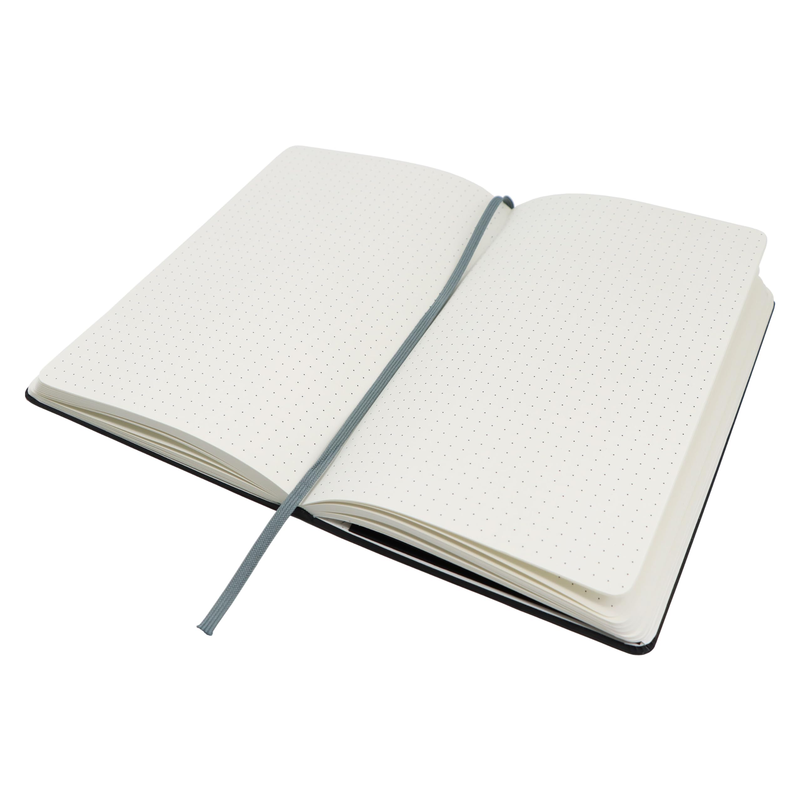 Amazon Basics Classico Taccuino Puntinato Nero 240 Pagine Rigido