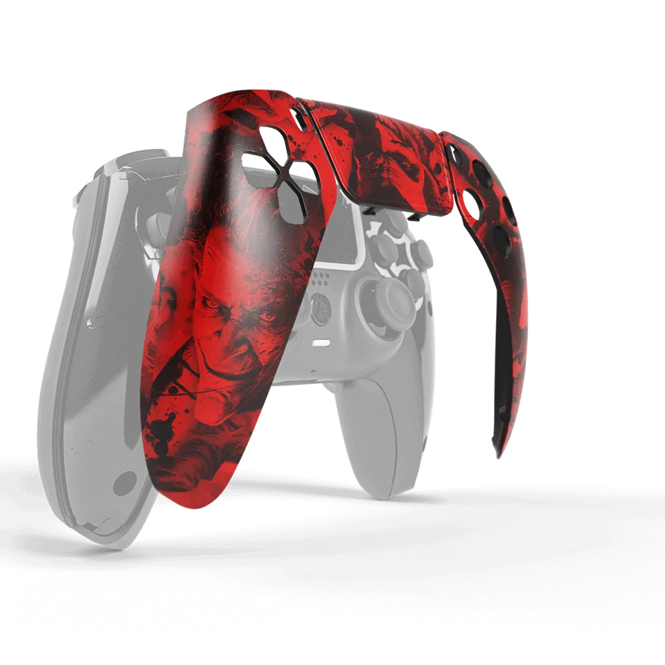 Aim Joker Red PS5 cover controller magnetica rossa