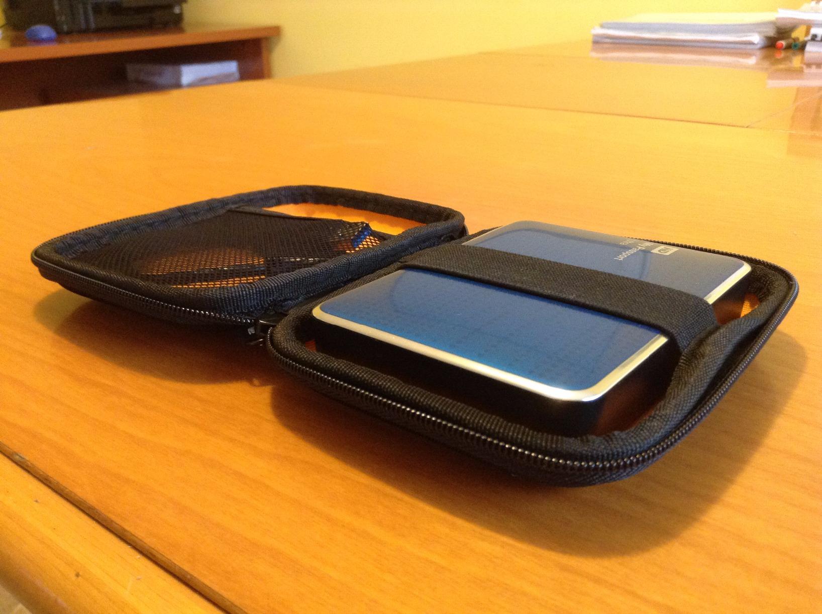 AmazonBasics Custodia Rigida HDD My Passport Nera