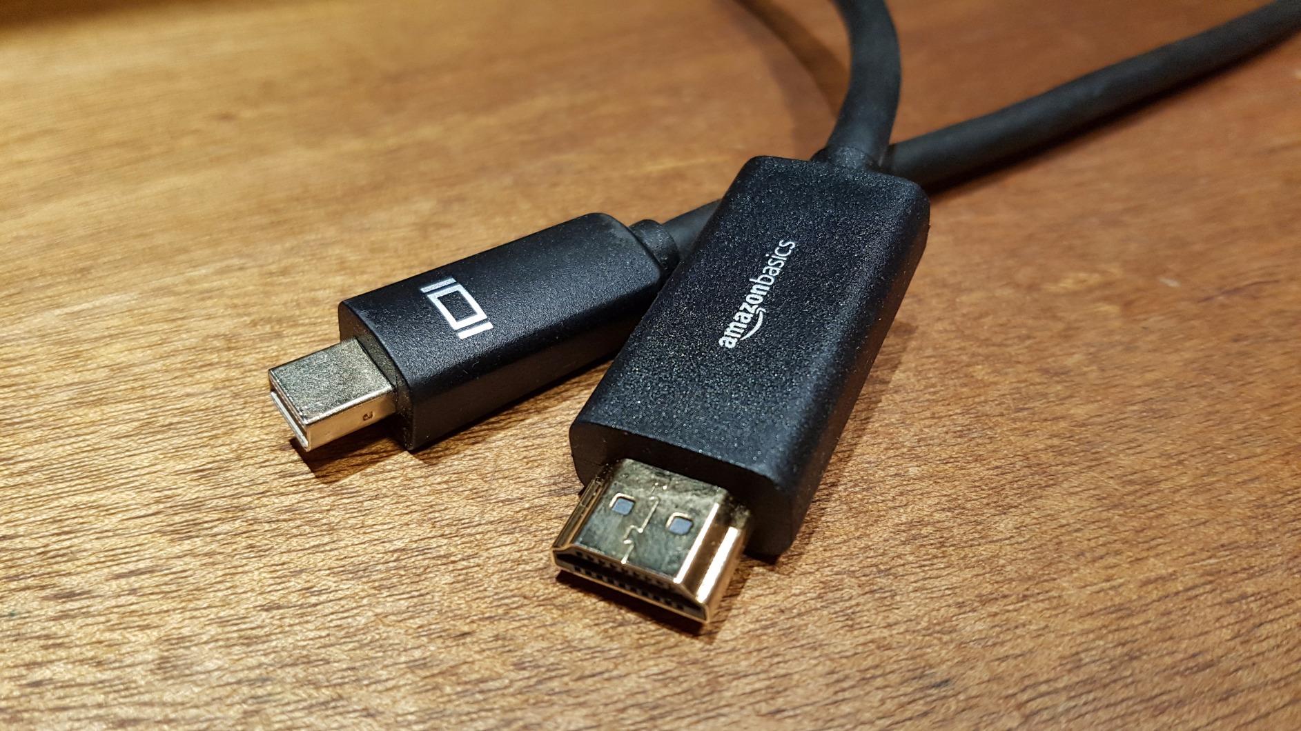 AmazonBasics Cavo Mini DisplayPort HDMI 1,83m Nero Full HD