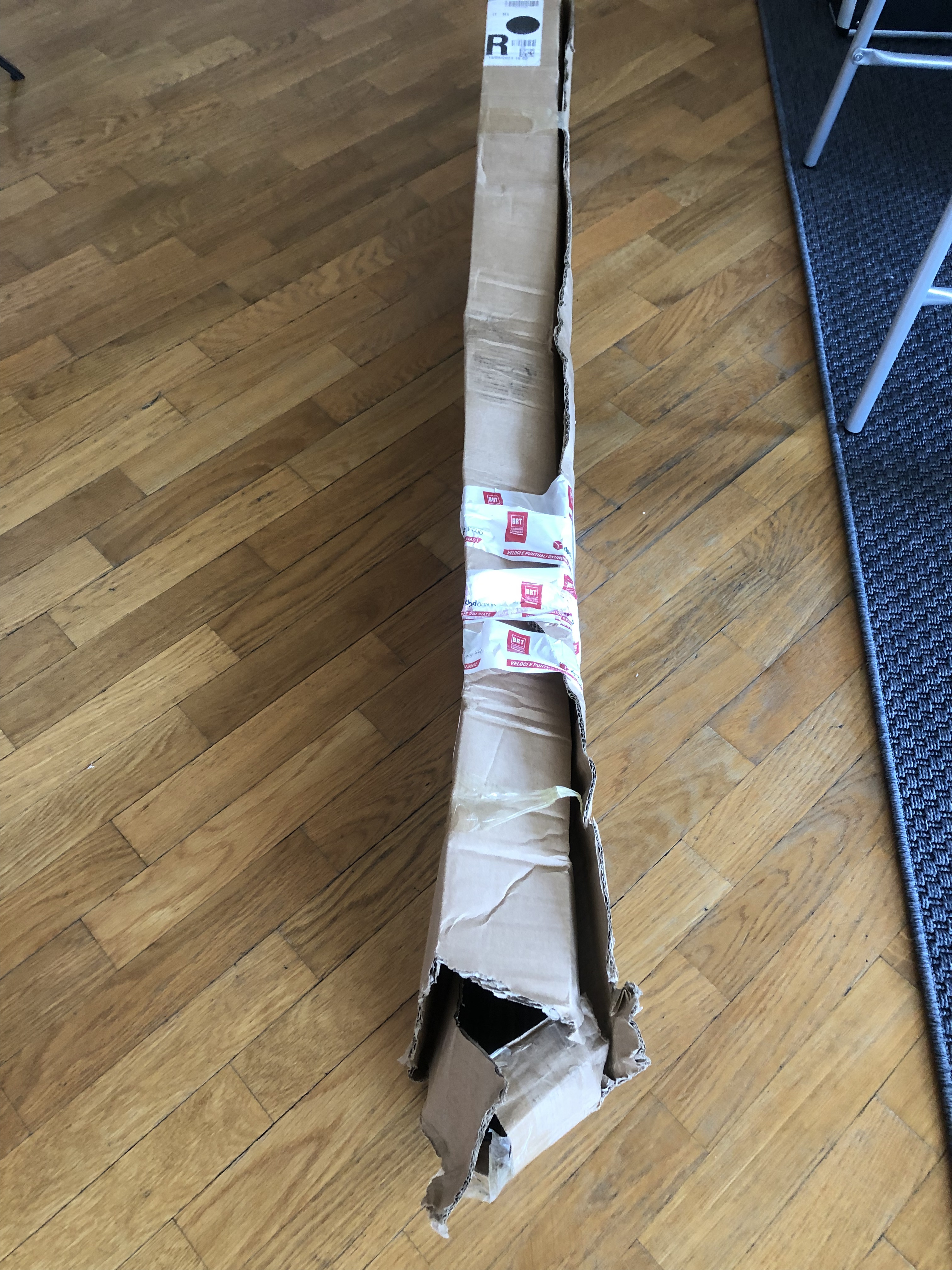 AmazonBasics bastone tenda estensibile 183-366 cm nero