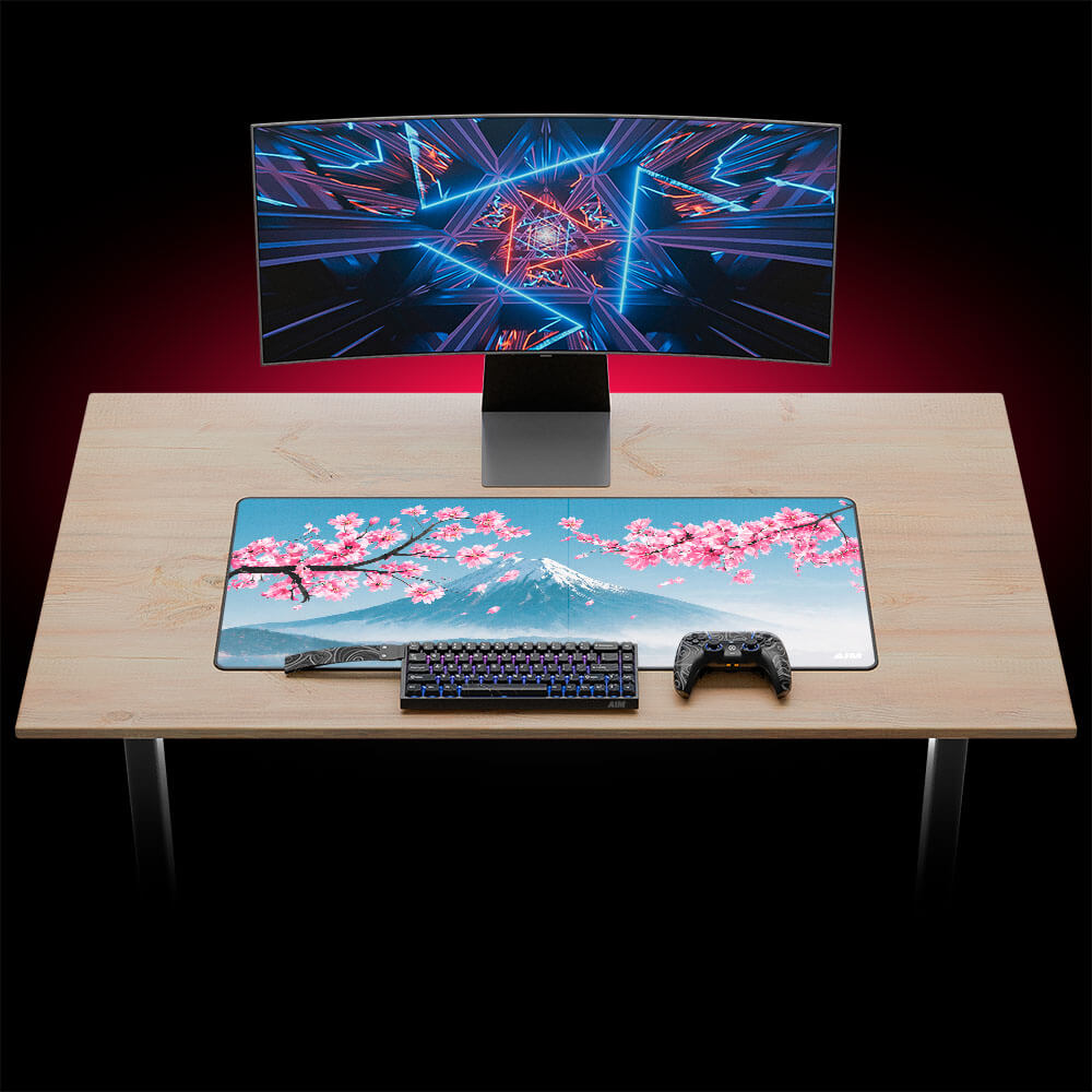 Aim Controller Fuji tappetino mouse XXL nero
