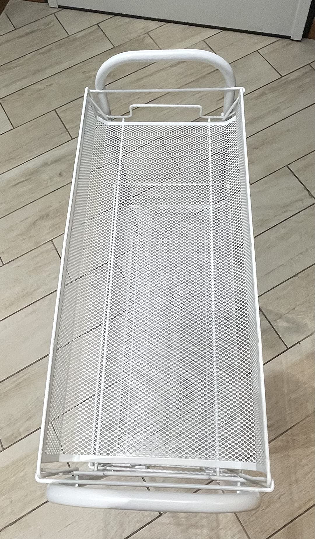 Amazon Basics carrello metallo 4 ripiani nero rete