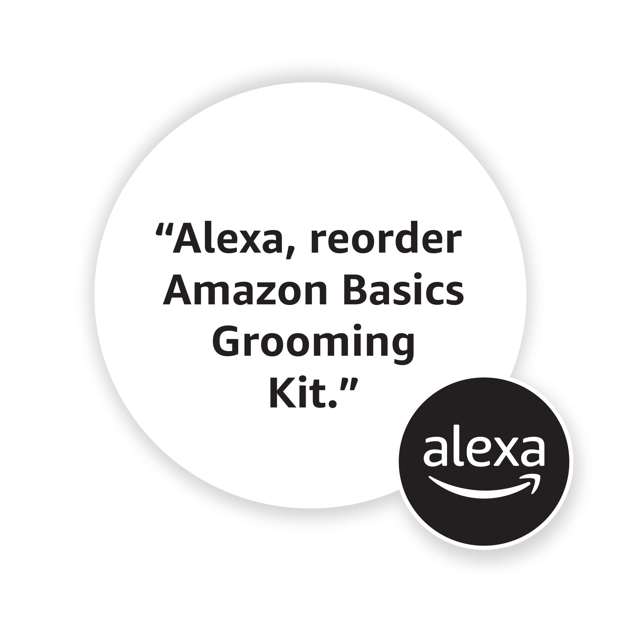 AmazonBasics Kit Toelettatura Manicure 5 Pezzi Acciaio