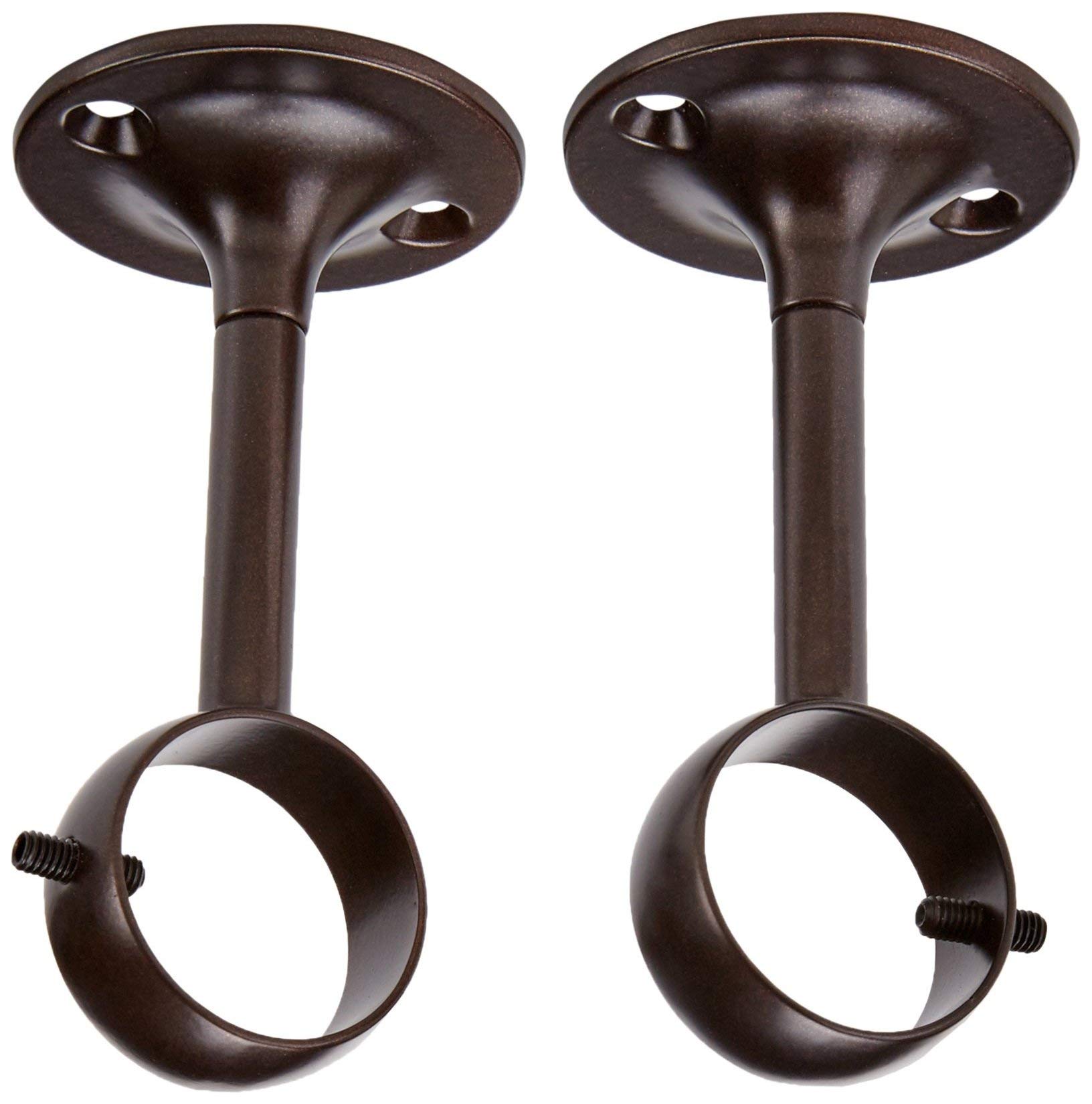 Amazon Basics staffe soffitto tende bronzo 2 pezzi