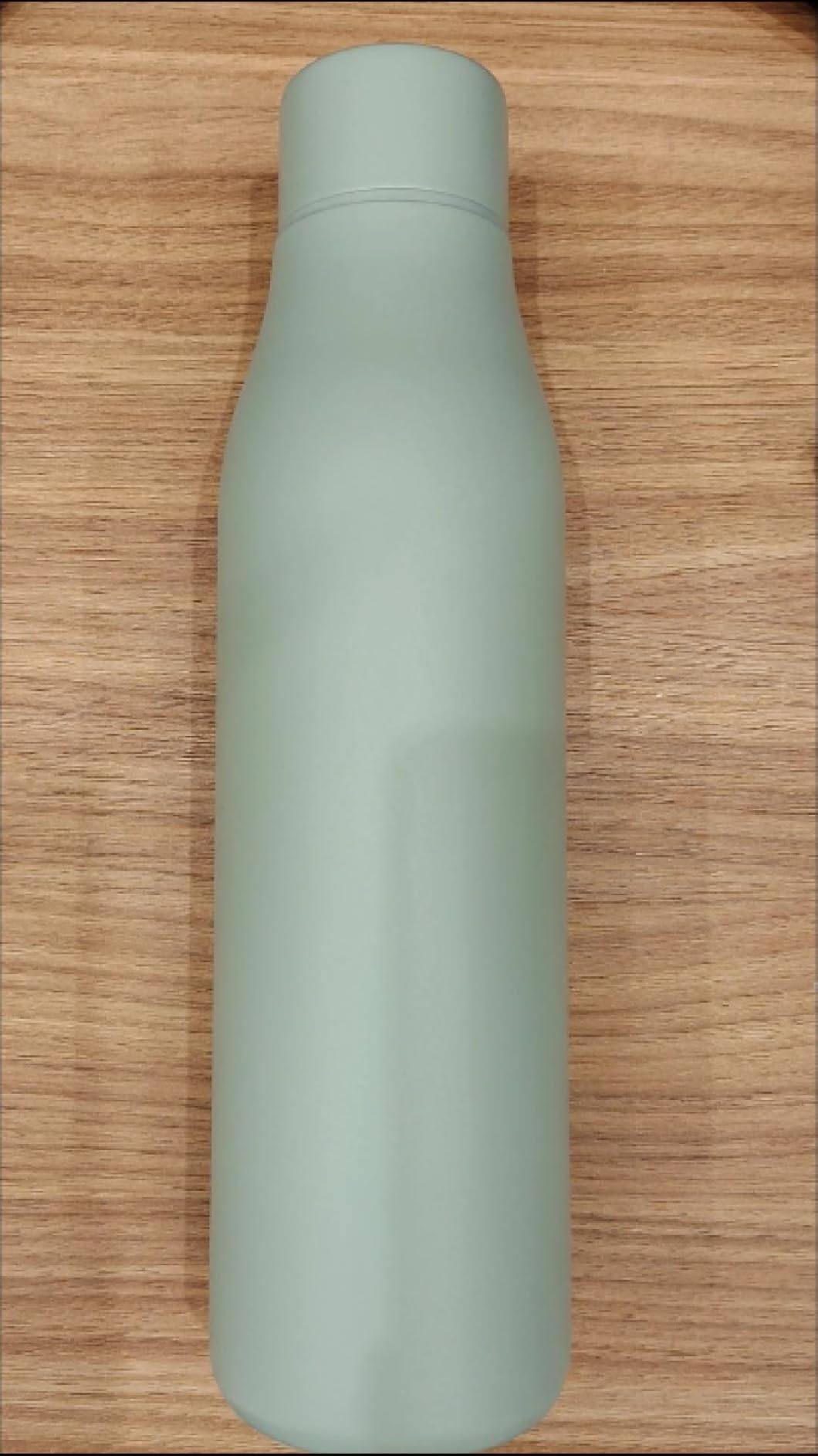 Amazon Basics Borraccia Termica 592 ml Bianco Sporco Inox