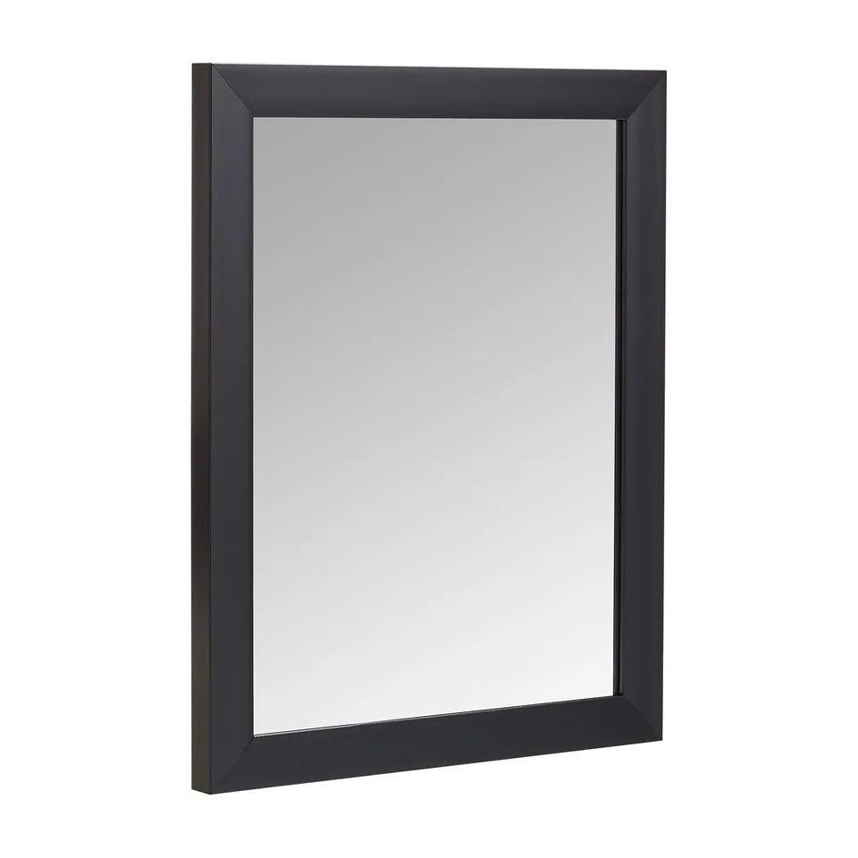 AmazonBasics Specchio Parete 40,6x50,8 Nero