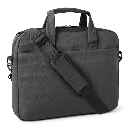 Amazon Basics Borsa Laptop 15,6 Pollici Nera Tracolla