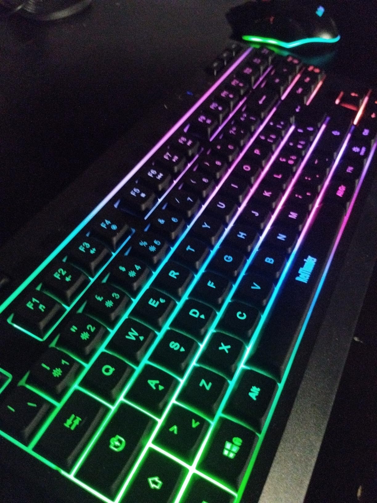 RedThunder K20 tastiera wireless gaming RGB nero layout IT