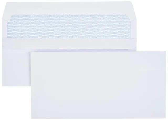 AmazonBasics Buste Autosigillanti DL Bianche 100g 500 Pezzi