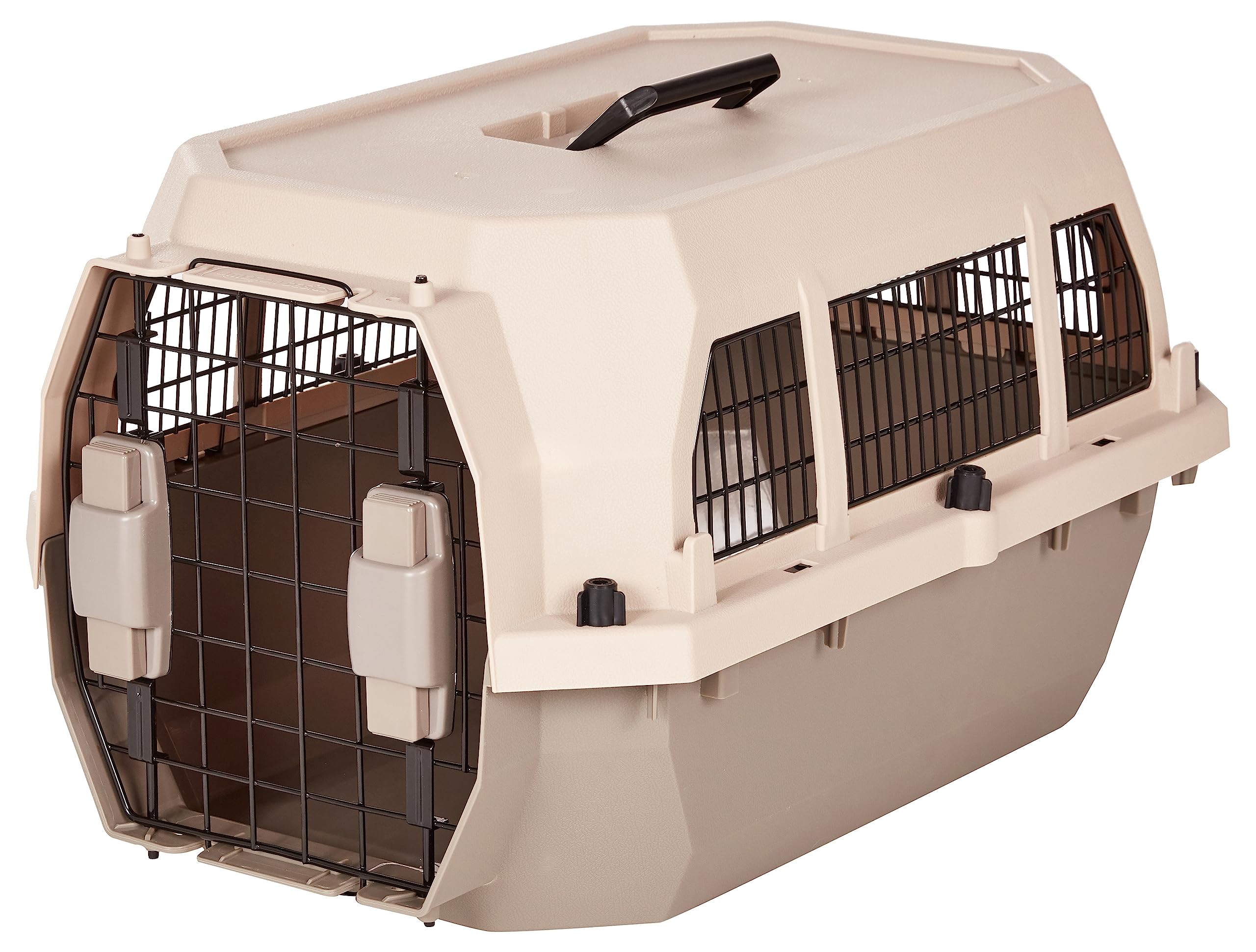 AmazonBasics Trasportino Rigido 60x40x33 cm per Cani e Gatti