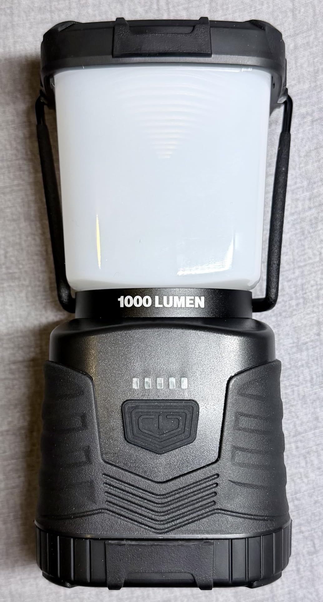Amazon Basics Lanterna Campeggio LED 1000 Lumen Nera