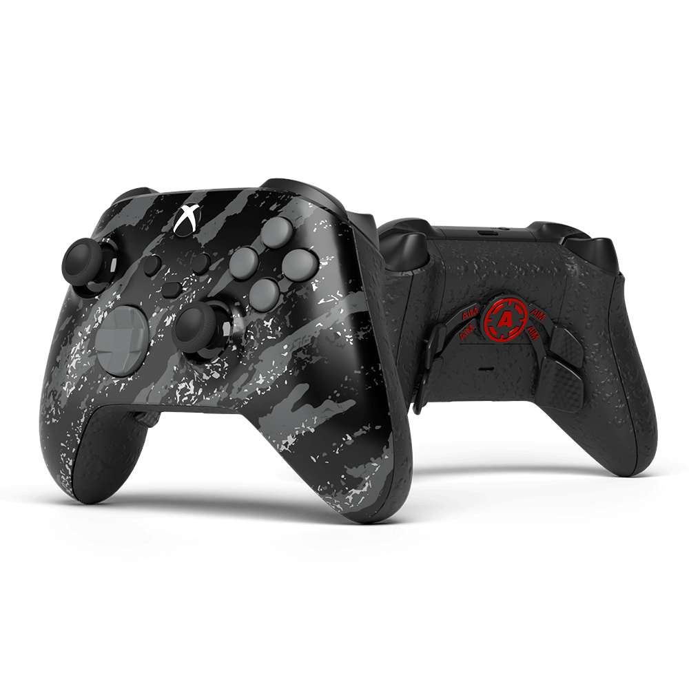 Aim Controller Metallic Camo Grey controller Xbox
