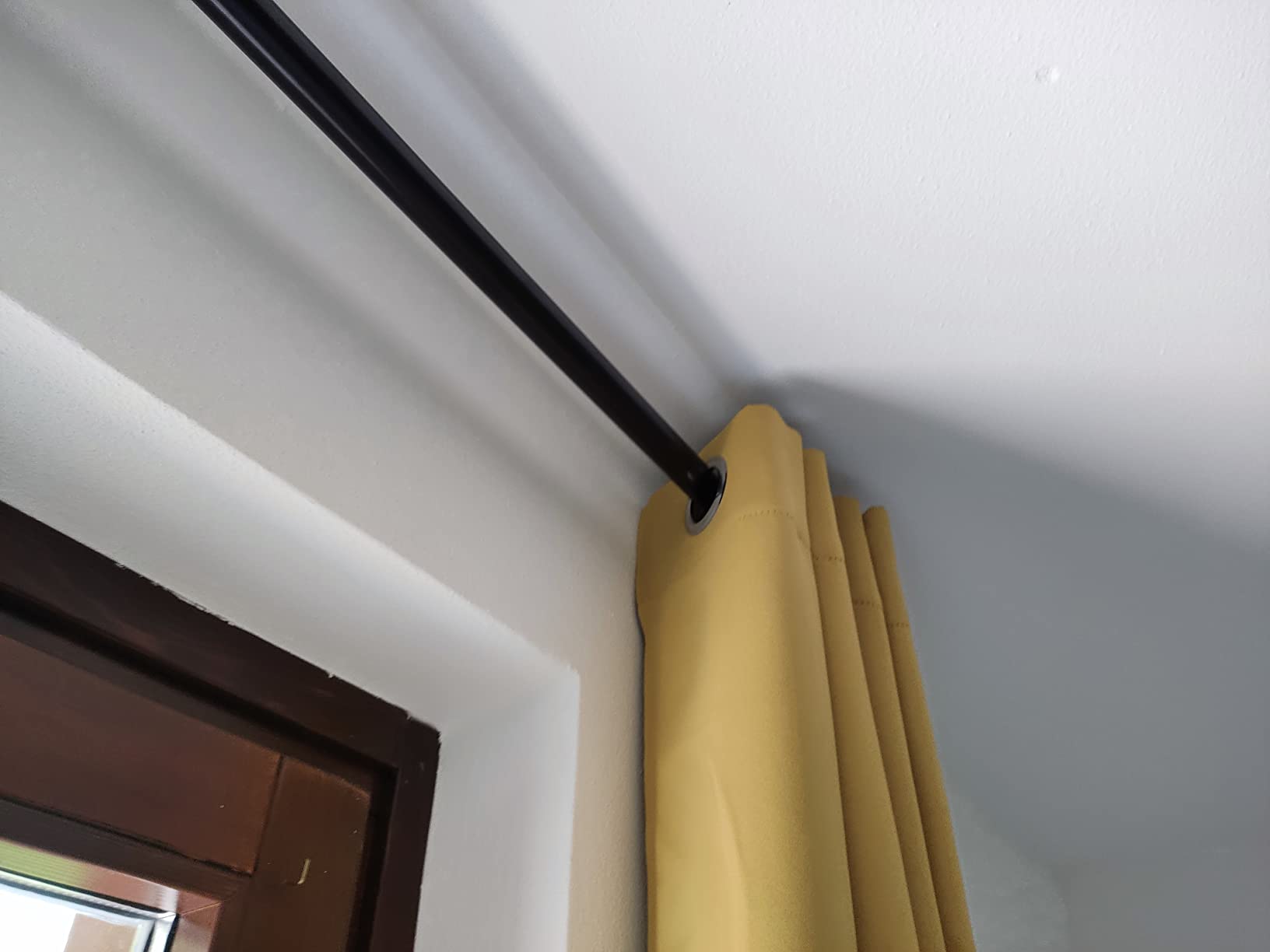 AmazonBasics Bastone per Tende 91-183 cm Espresso Regolabile