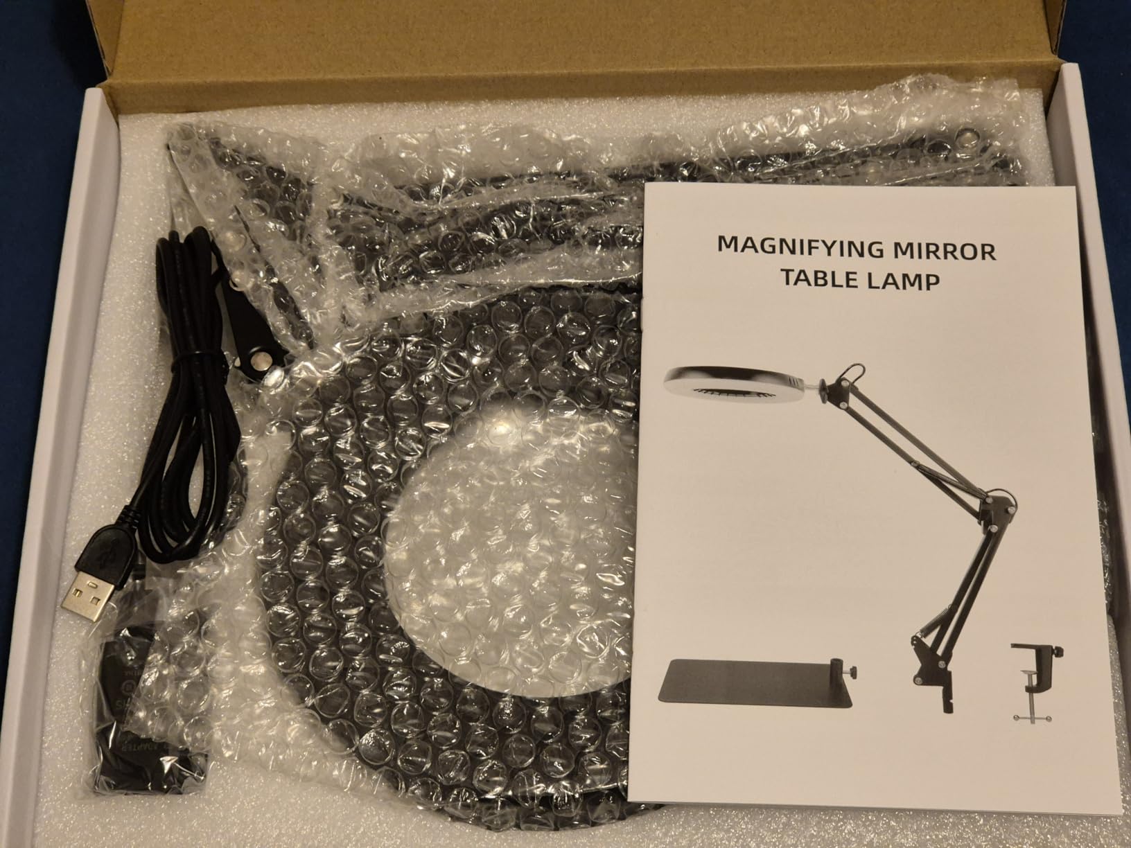 RealPlus Lampada Lente Ingrandimento 10X Nero Solo Clip