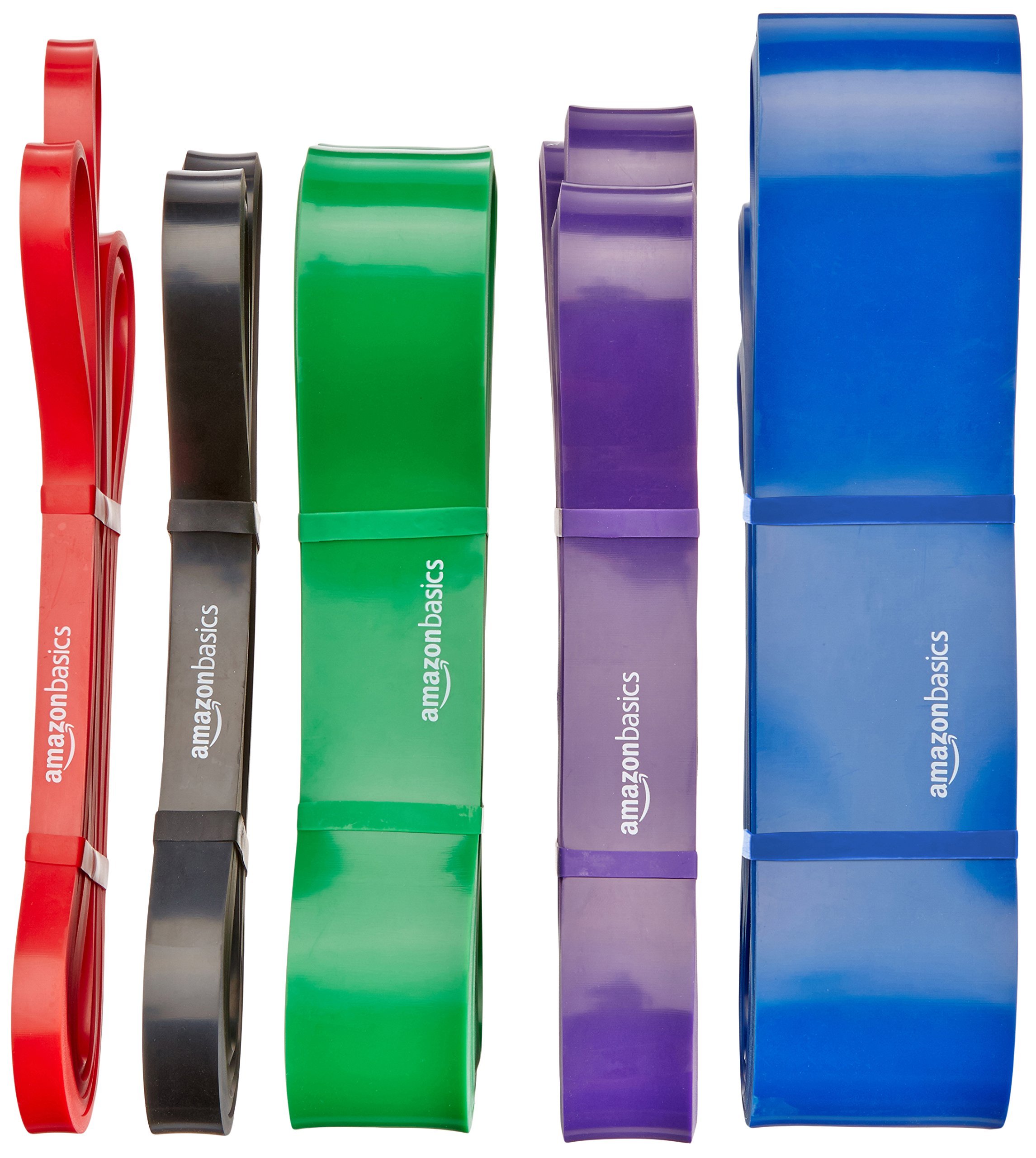 Amazon Basics Fascia Elastica Verde Resistenza 22,6-56,6 kg