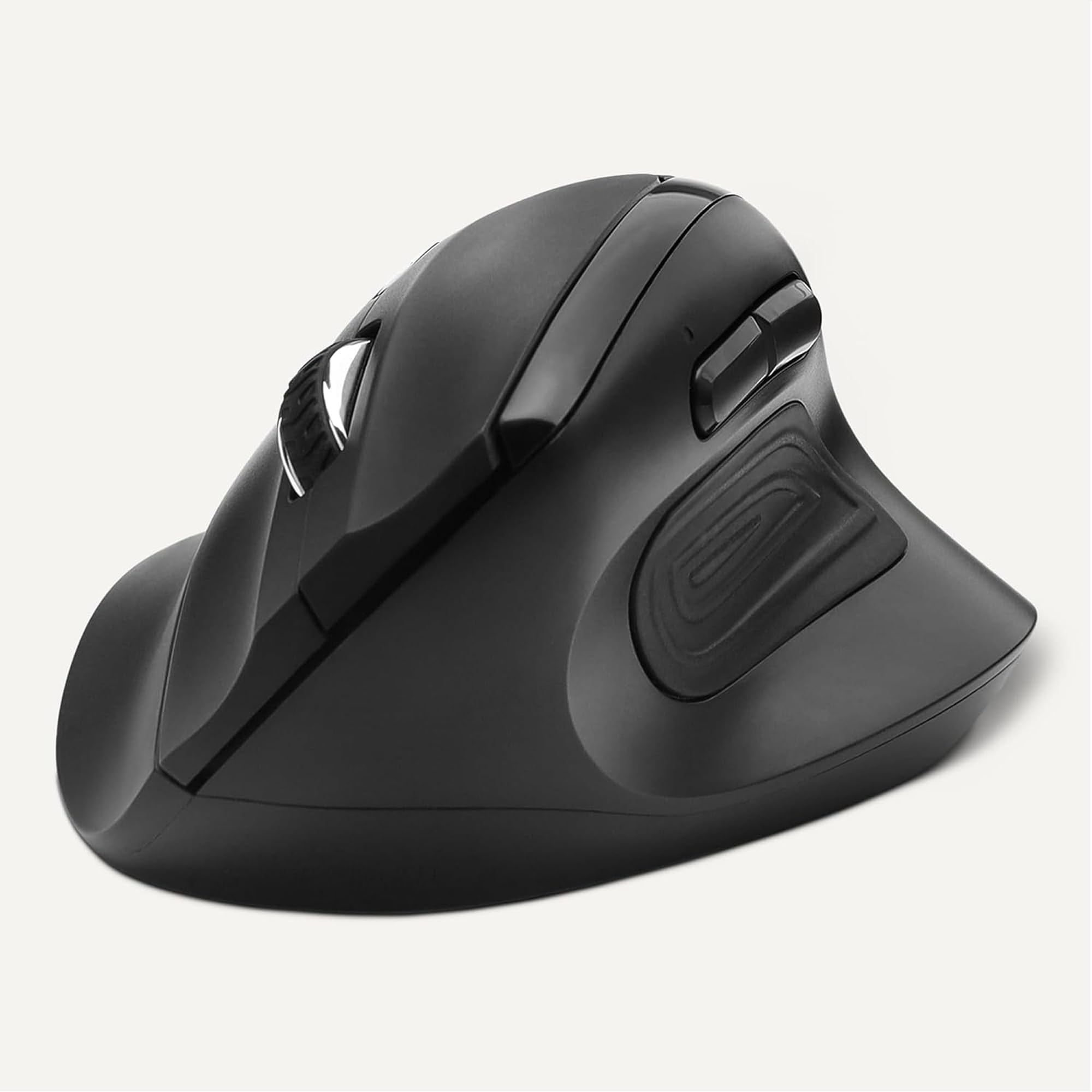 AmazonBasics Mouse wireless verticale nero 6 pulsanti destrimani