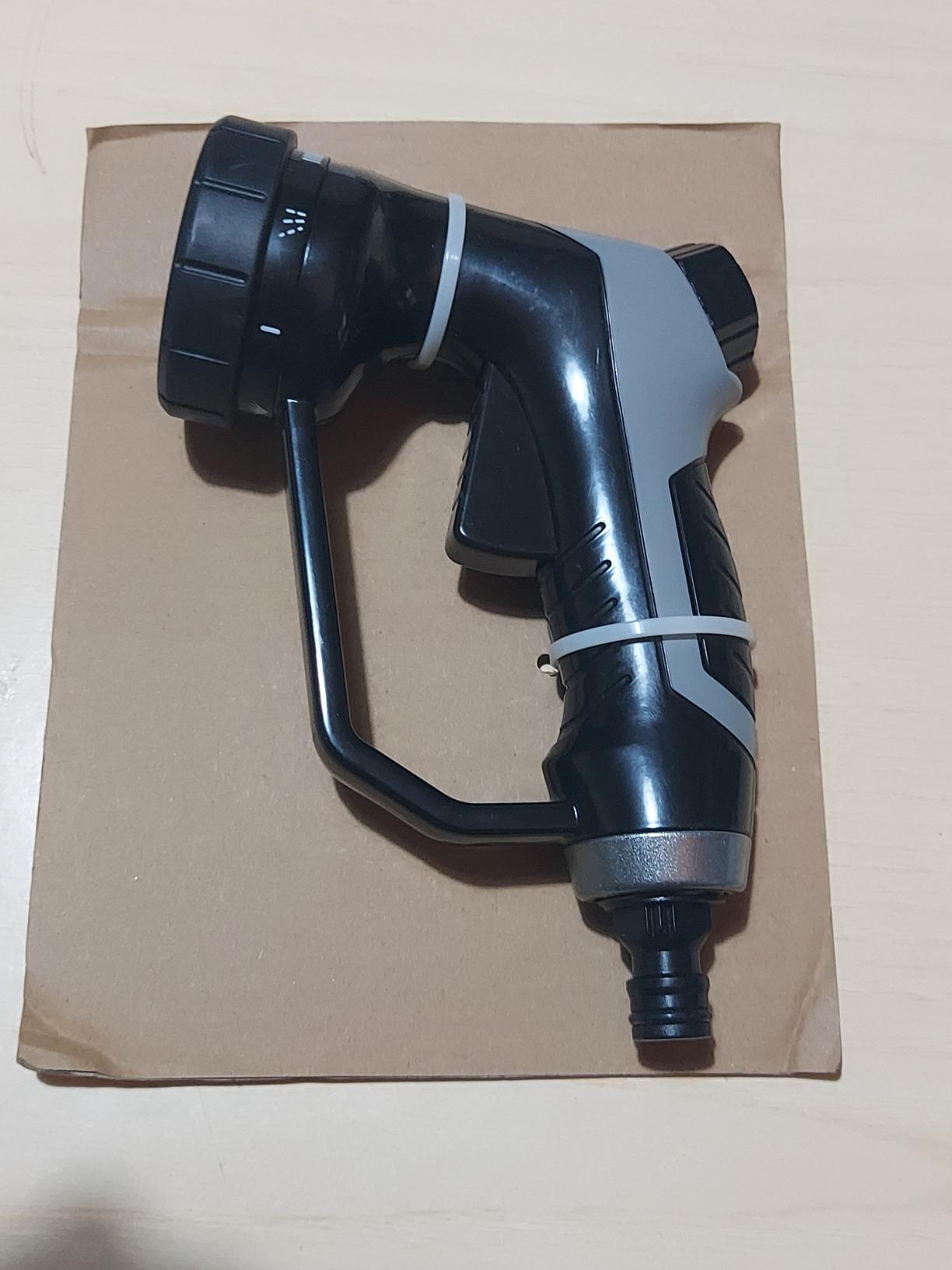 Amazon Basics Ugello Irrigazione 8 Getti Pistola Giardino Zinco