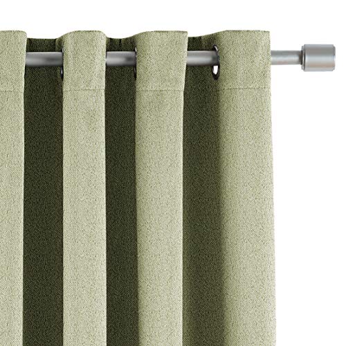 Amazon Basics Theatre Grade tende 132x160 cm verde oscuranti 2 pezzi