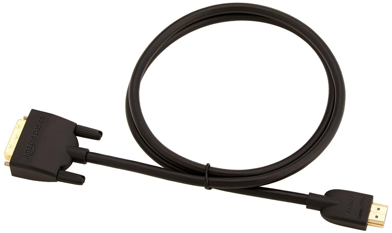 Amazon Basics cavo adattatore HDMI-DVI 0,9 m nero placcato oro