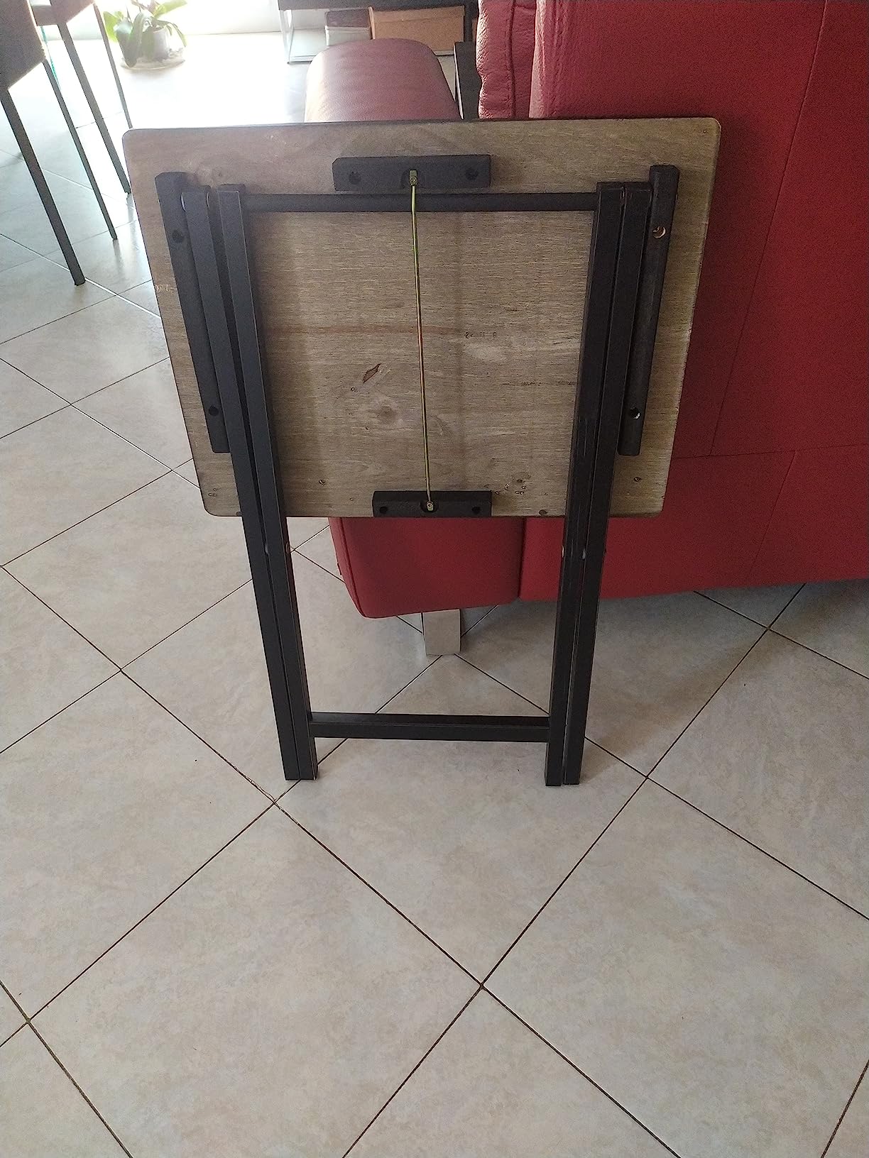 Amazon Basics Tavolini Pieghevoli Legno Set 4 pezzi nero