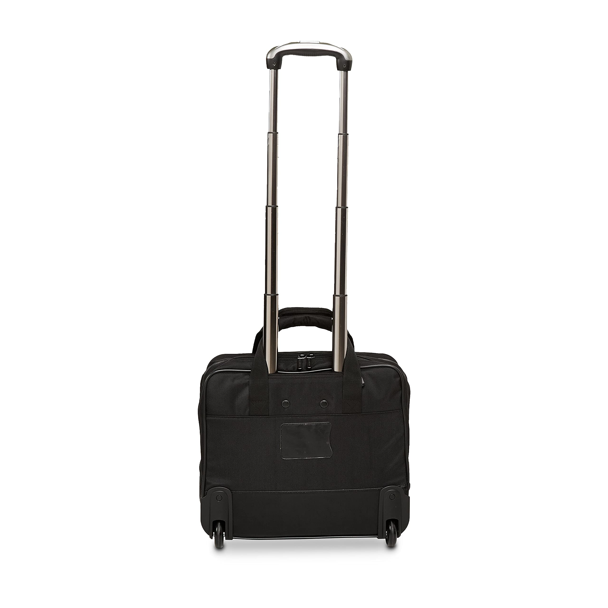 AmazonBasics Borsa Laptop con Ruote da Viaggio Nera