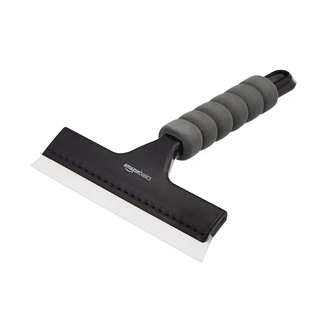 AmazonBasics Tergivetro Nero con 3 Lame Silicone 20,3 cm