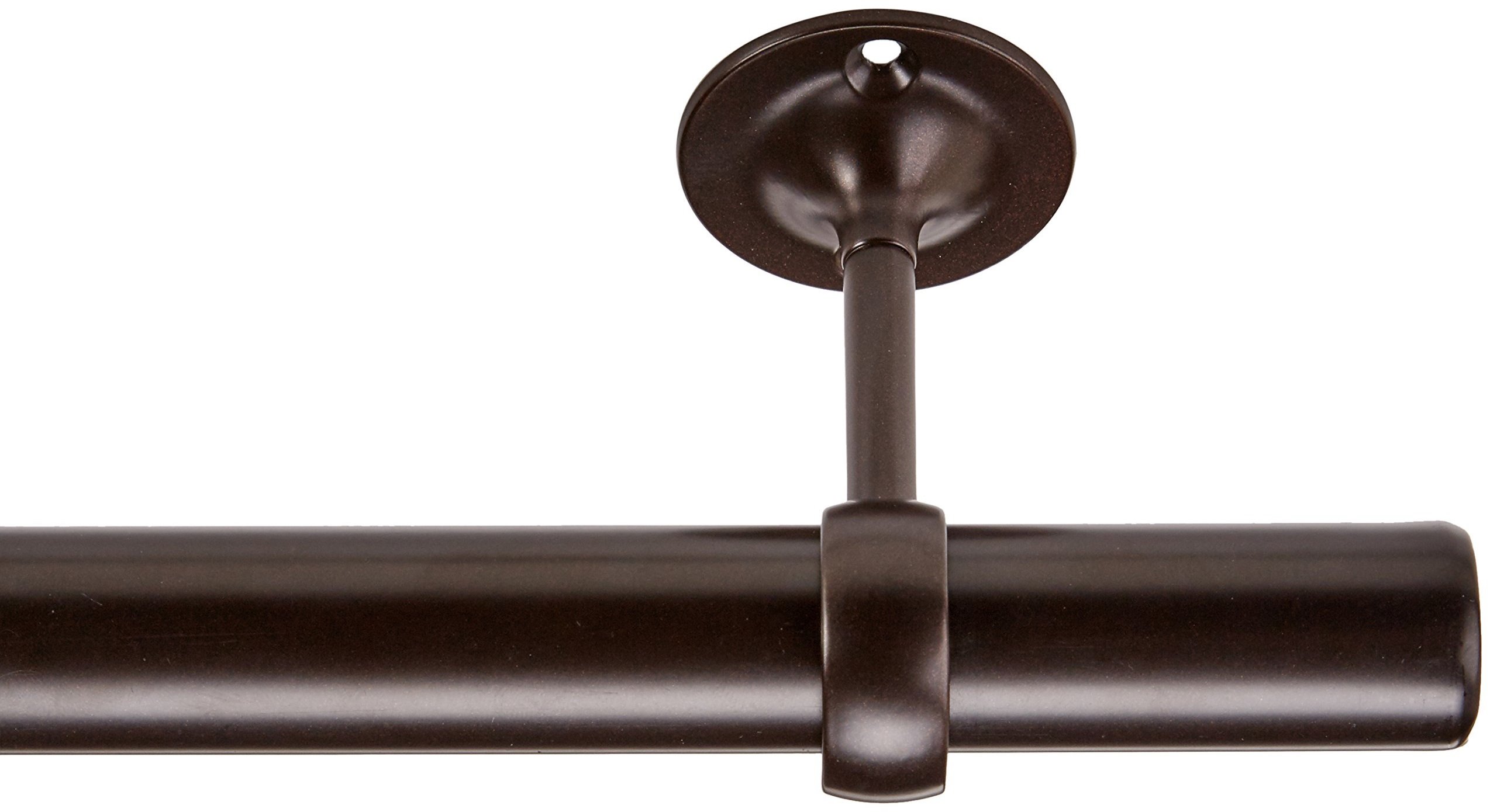 Amazon Basics Set Staffe Soffitto e Anelli Tende Bronzo
