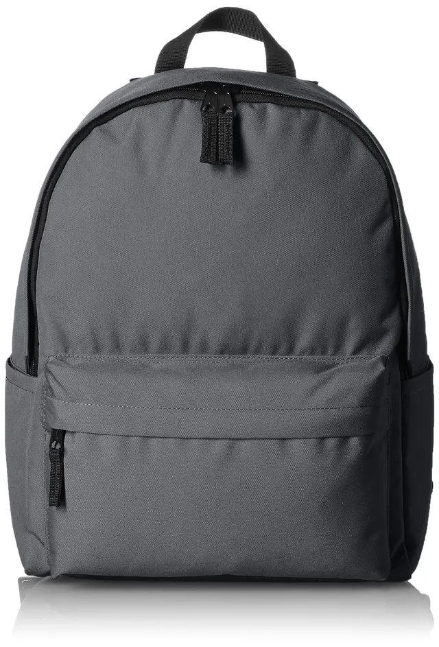 AmazonBasics Zaino Classico Grigio Leggero Set 4 Pezzi