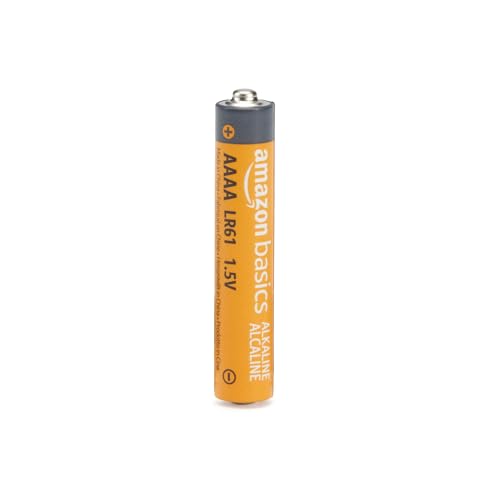 Amazon Basics Batterie Alcaline AAAA 1,5V 8 Pezzi Lunga Durata