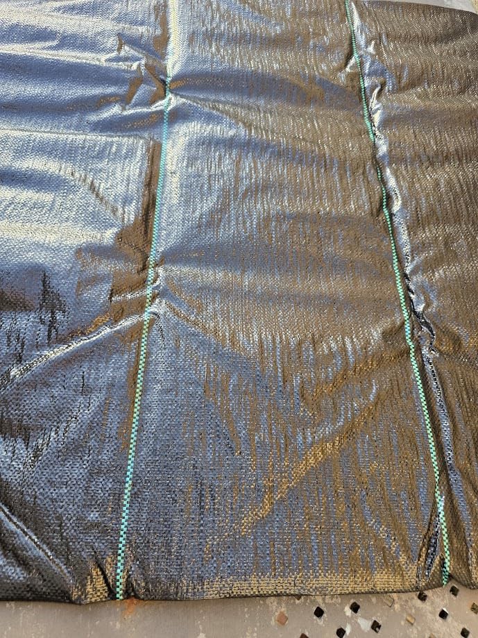 Amazon Basics Telo Pacciamatura Nero 0,9x15,2 m