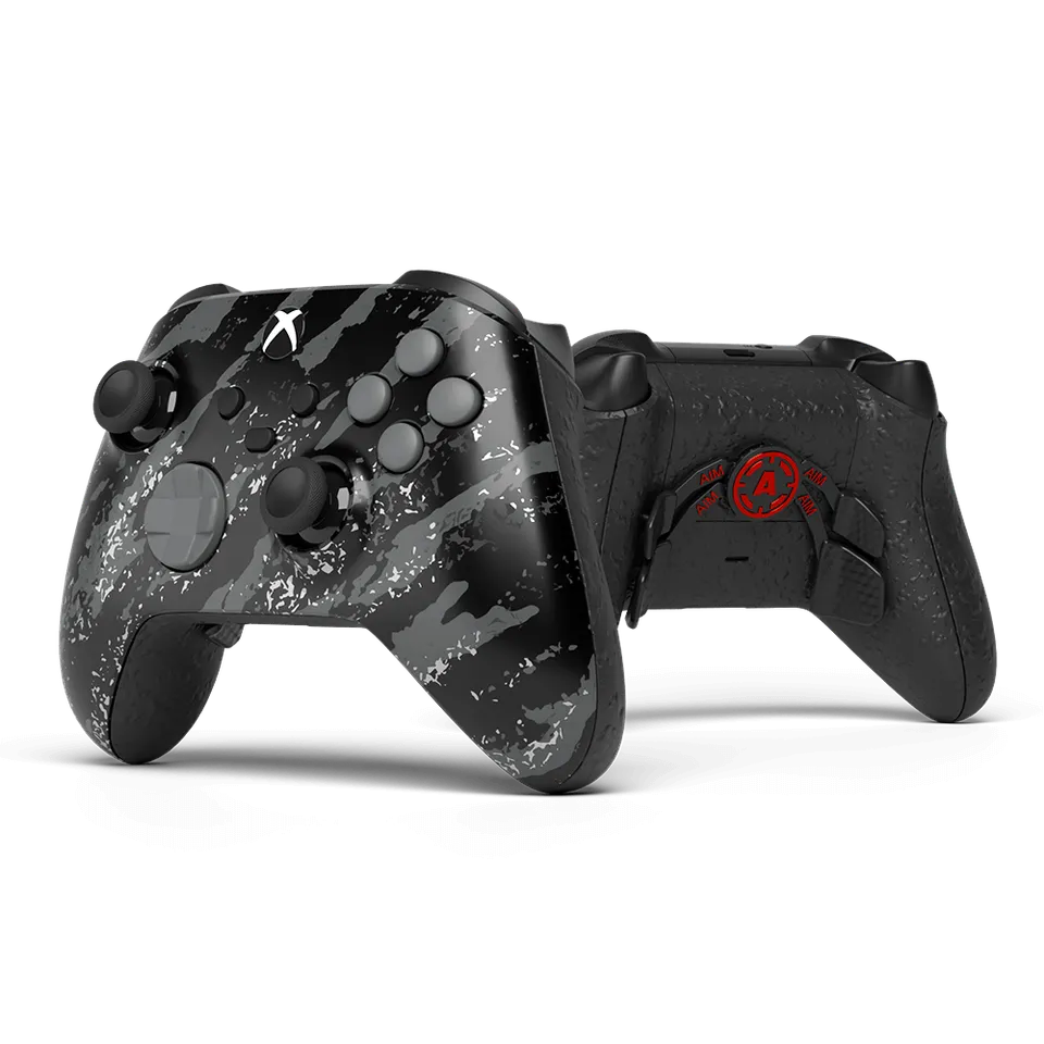 Aim Controller Metallic Camo Grey controller Xbox