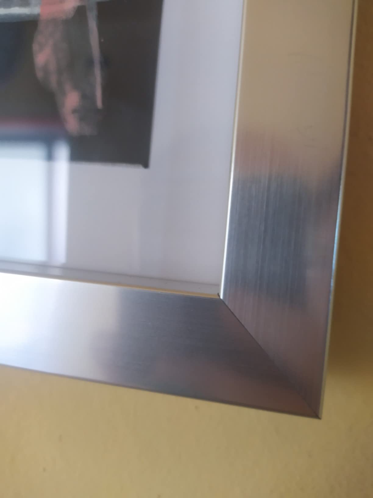 AmazonBasics Cornice Foto 20x25 Nera con Passe-Partout 13x18