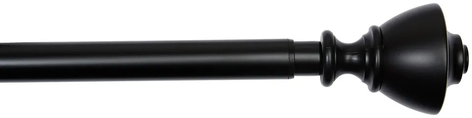 AmazonBasics Bastone per Tenda 180-365 cm Nero Urna