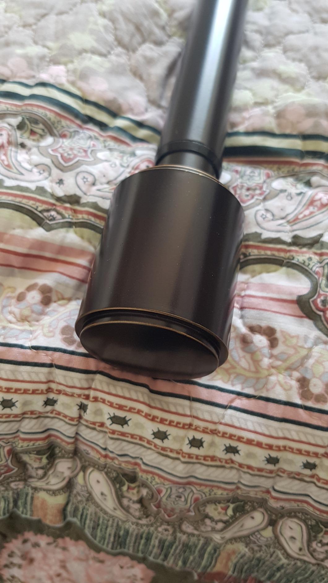 AmazonBasics Bastone per Tende 91-183 cm Espresso Regolabile
