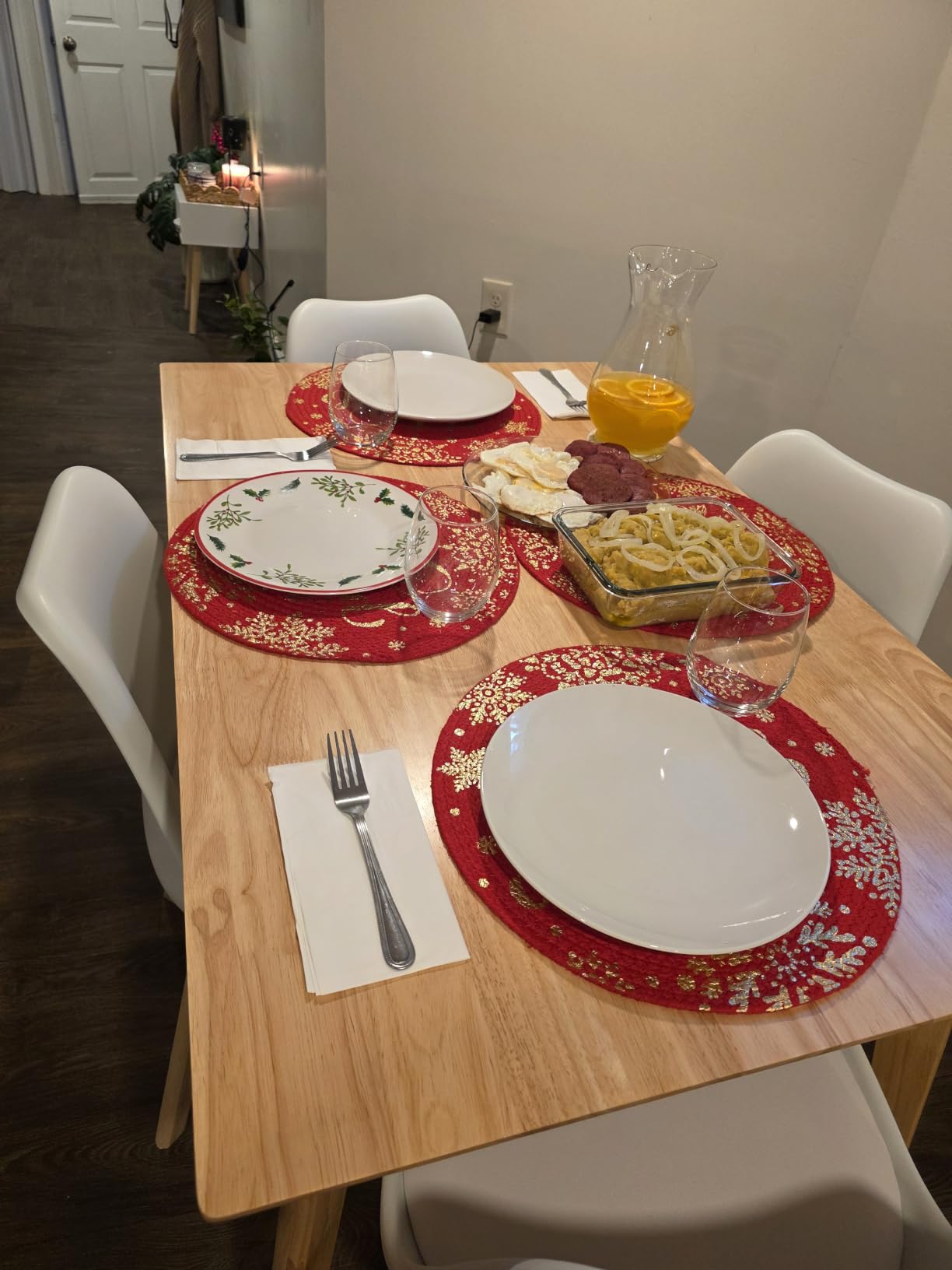 Amazon Basics Tavolo Pranzo Legno 119,4cm Naturale
