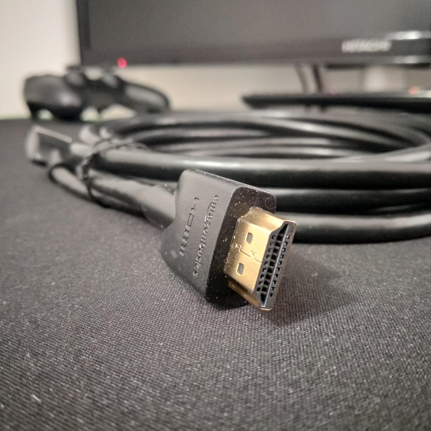 AmazonBasics Cavo HDMI Flessibile 0,3 m Nero 4K