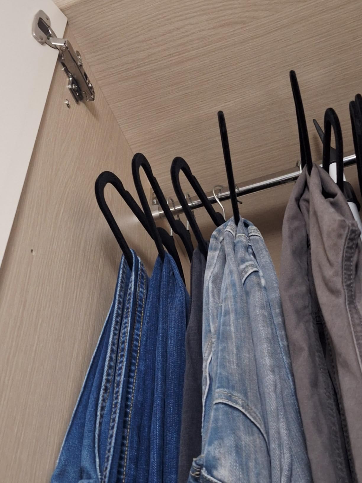 Amazon Basics grucce velluto nere 50 pezzi antiscivolo